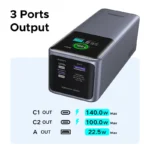 (W) UGREEN 200W 130W 100W Powerbank Nexode 25000mAh Laptop PD 130W Fast Charging for Dell Lenovo MacBook Air Samsung S24 iPhone 16 15 14 13 Pro Max for Pixel iPad Xiaomi Huawei Mobile Phones Power Adapter - Image 2